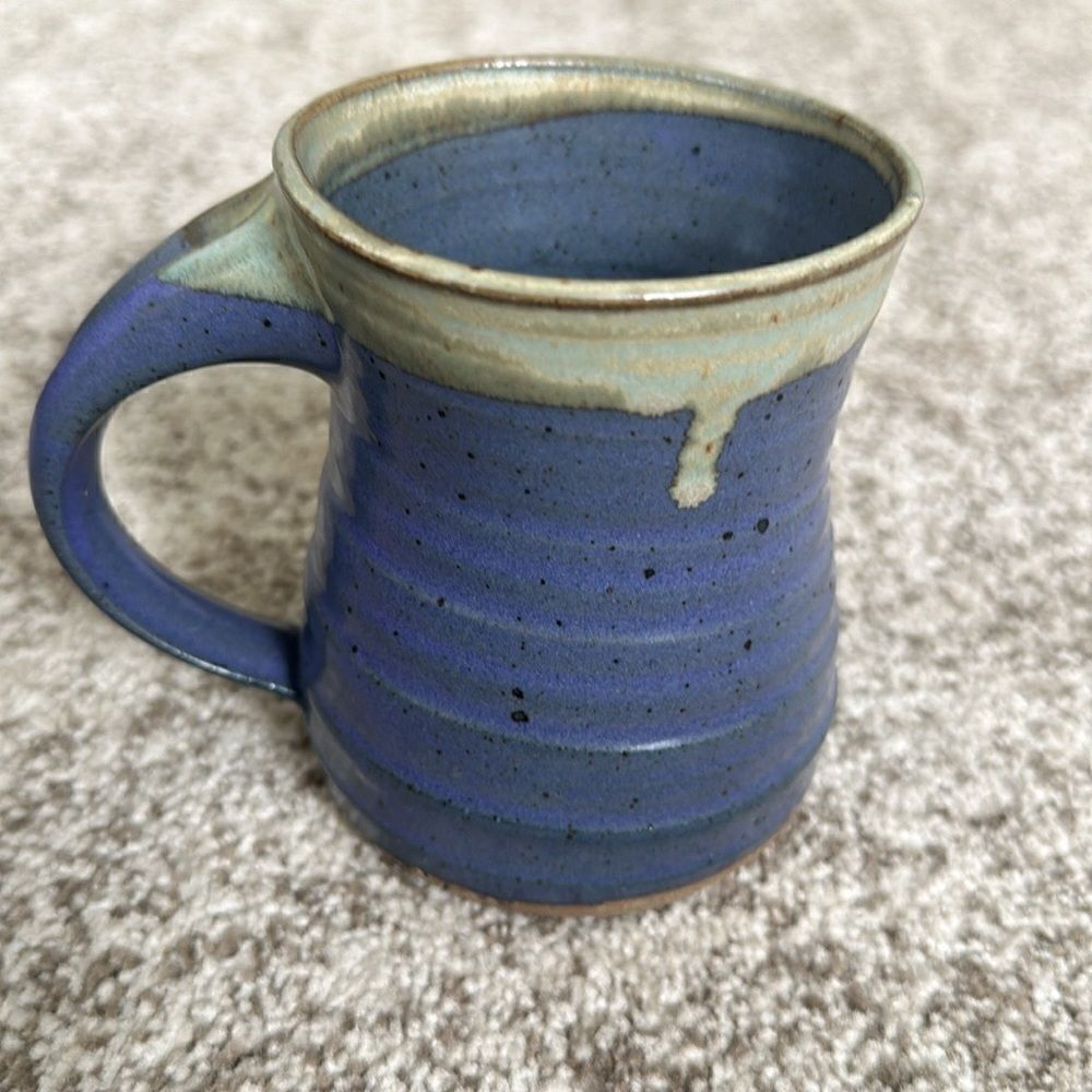 Stoneware Pottery Drinking Mug